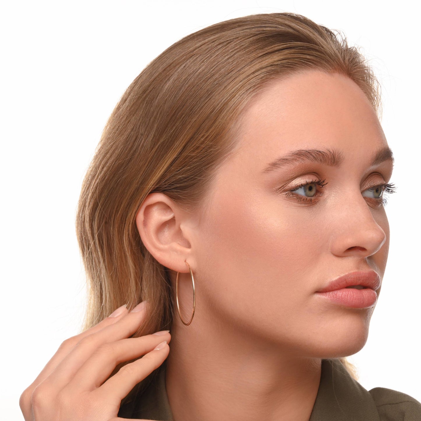 Gold Hoop Earrings