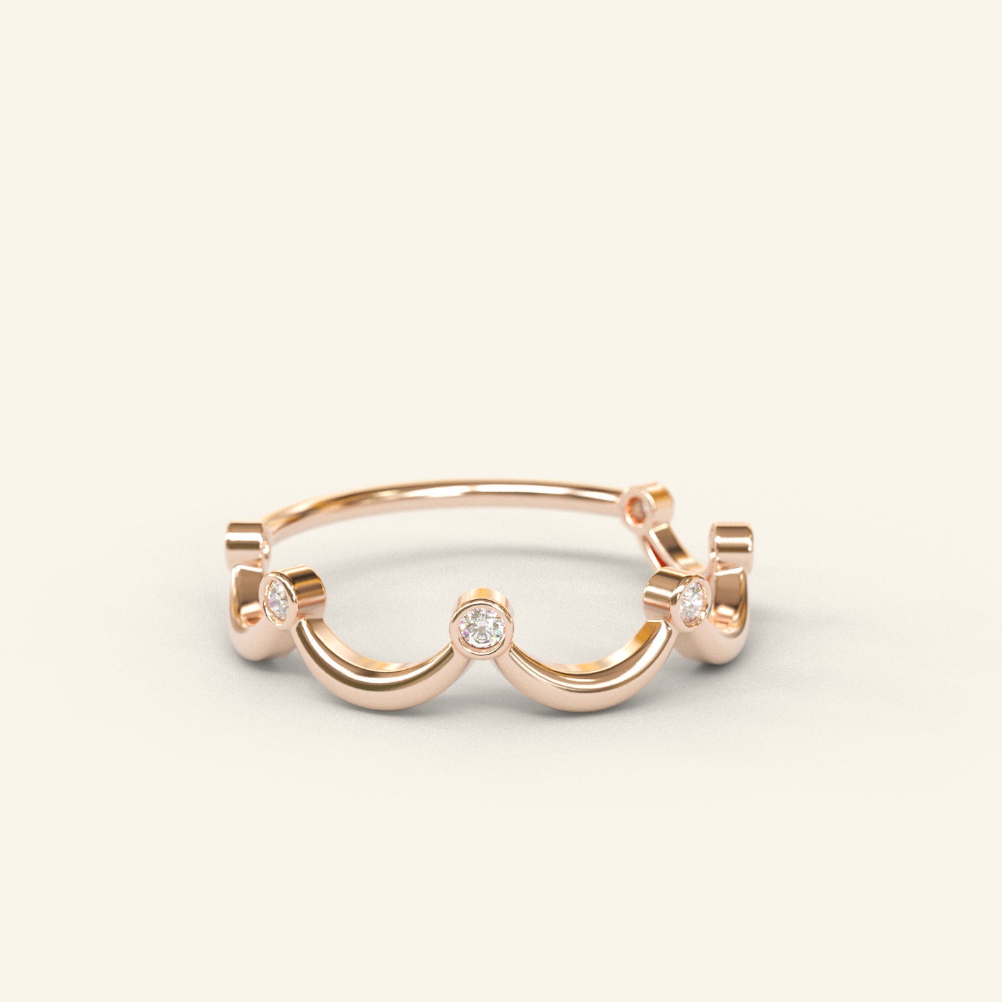 Crown Diamond Band