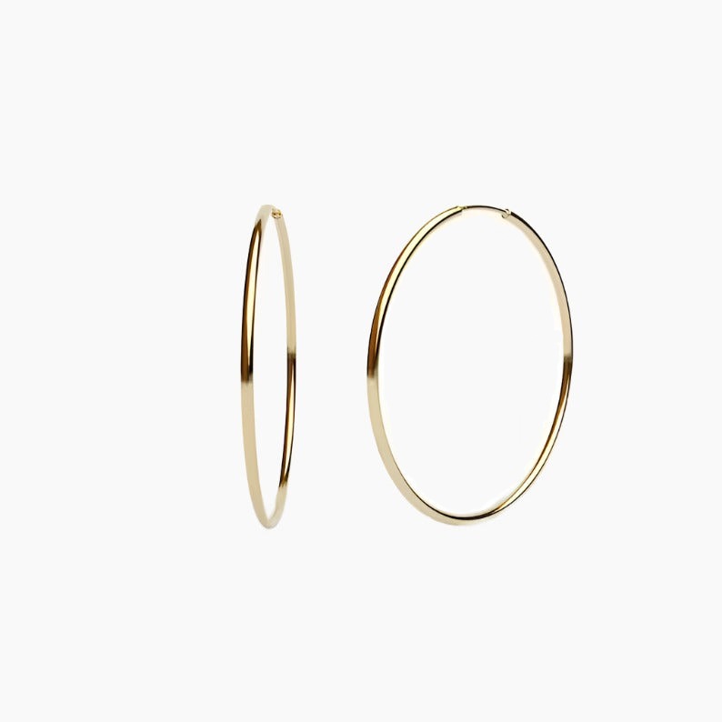 Gold Hoop Earrings