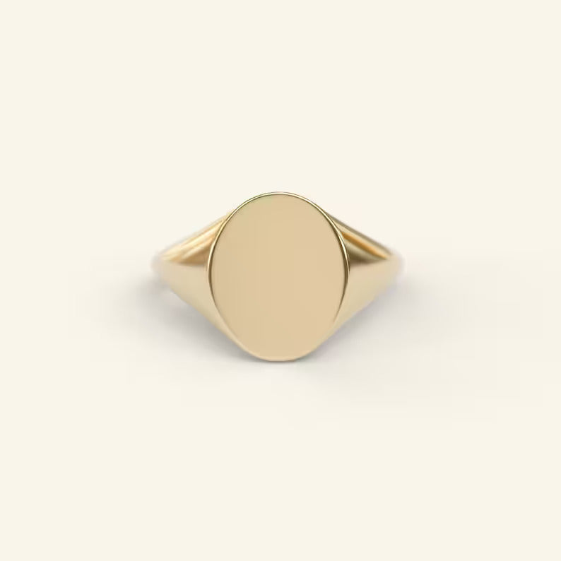Oval Signet Ring