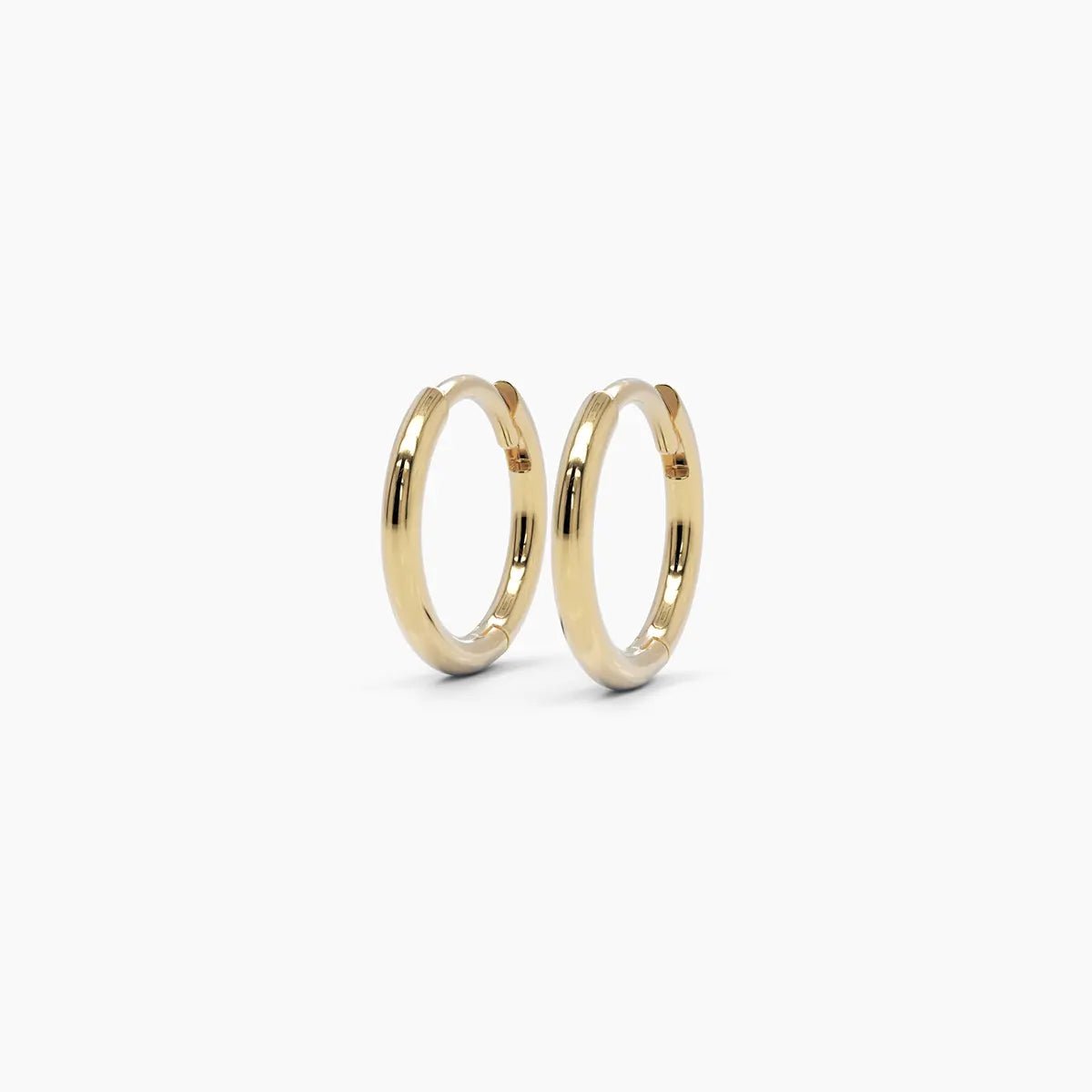 Classic Gold Hoop Earrings - Narcissus