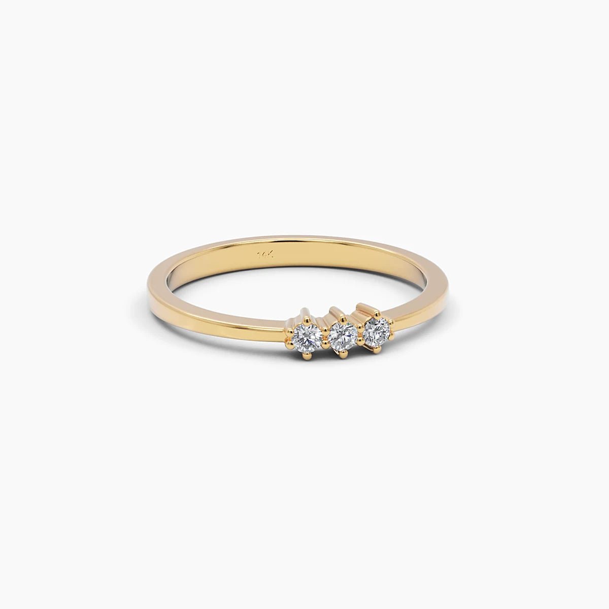 Triple Diamond Ring - Narcissus