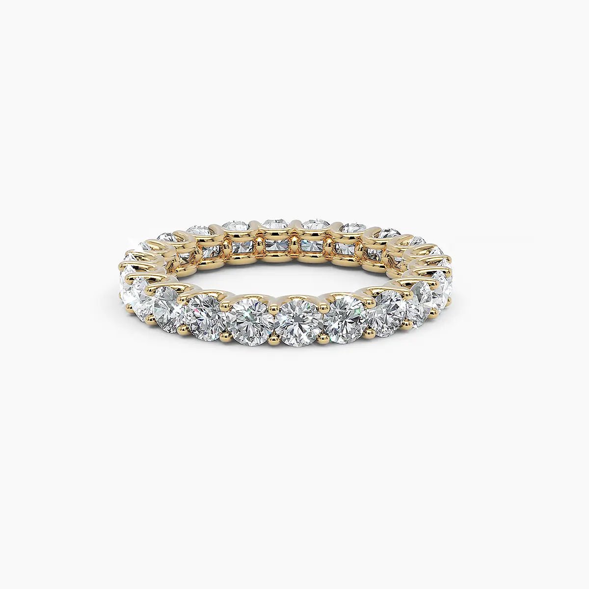 Round Diamond Eternity Ring 3.0mm - Narcissus