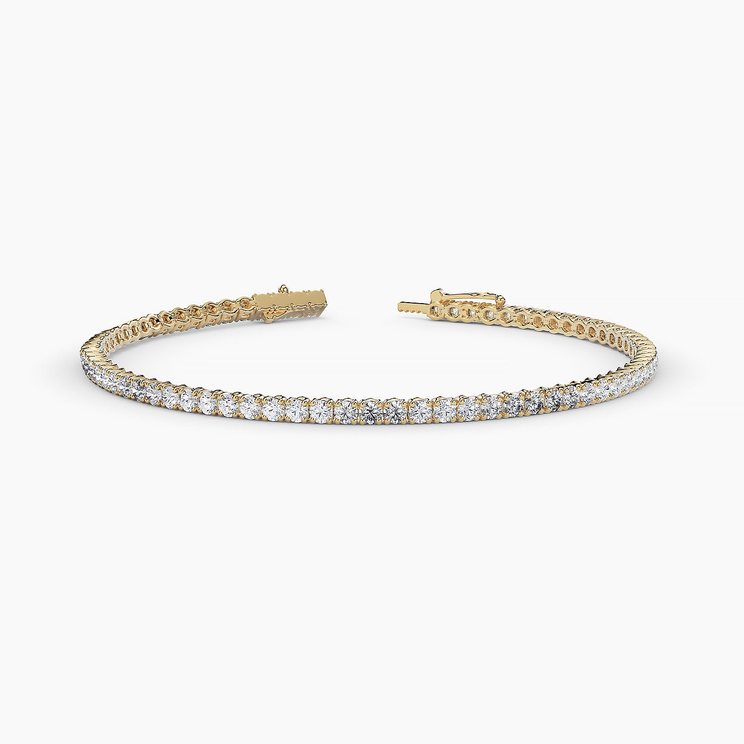 14k Gold Diamond Tennis Bracelet 2.50ctw - Narcissus