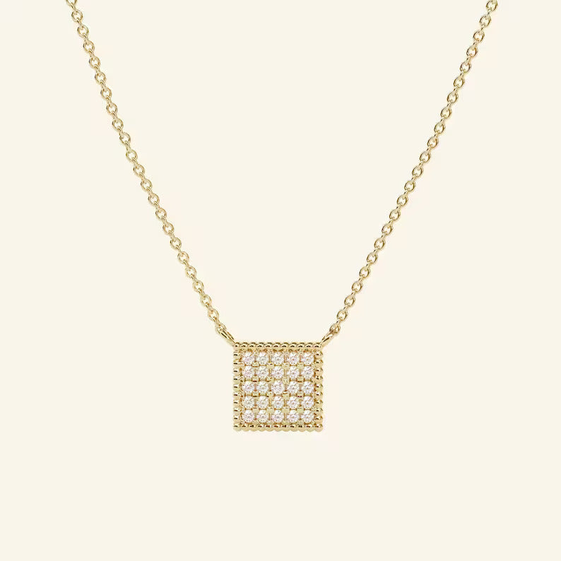 25 Stone Diamond Necklace