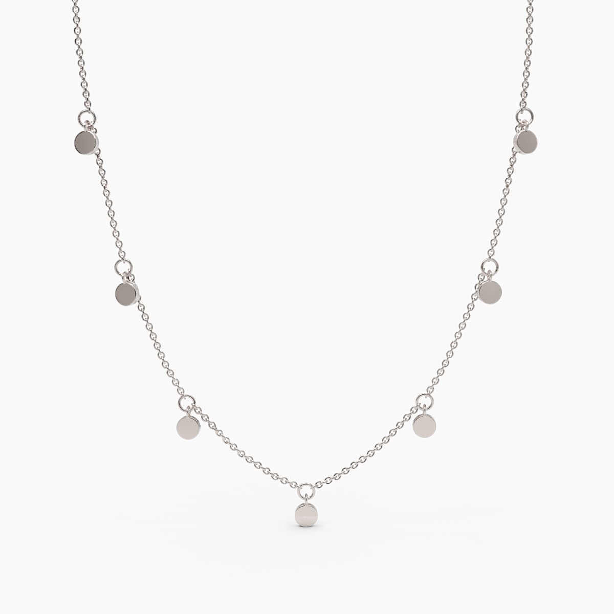 Dot Chain Necklace - Narcissus