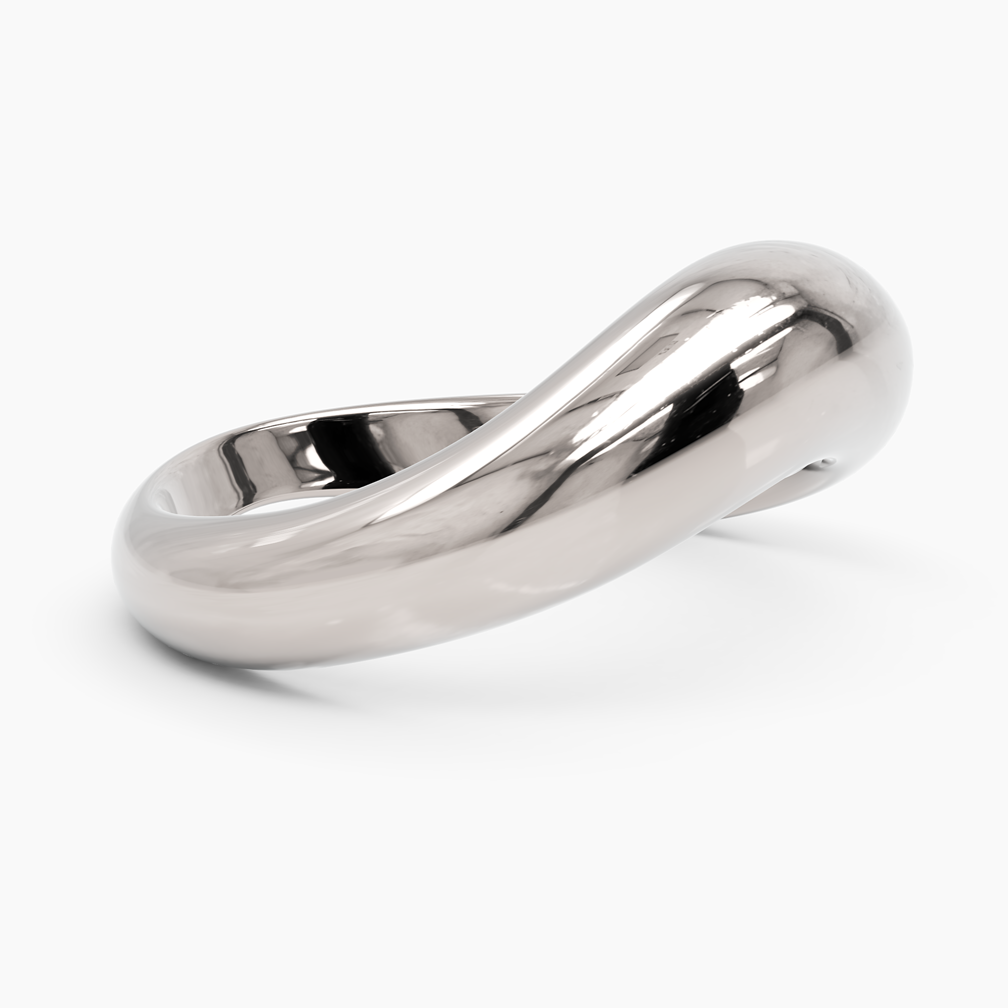 Chunky Wave Dome Ring - Narcissus