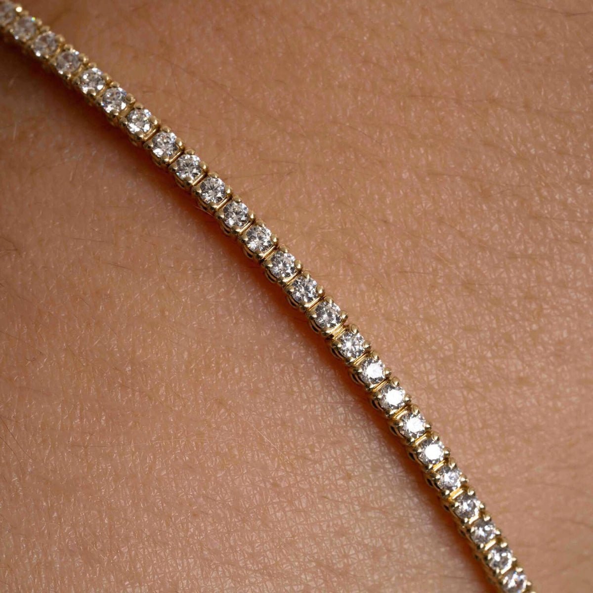 Lab Grown Diamond Tennis Bracelet, 1.50ctw, 14k White Gold - Narcissus