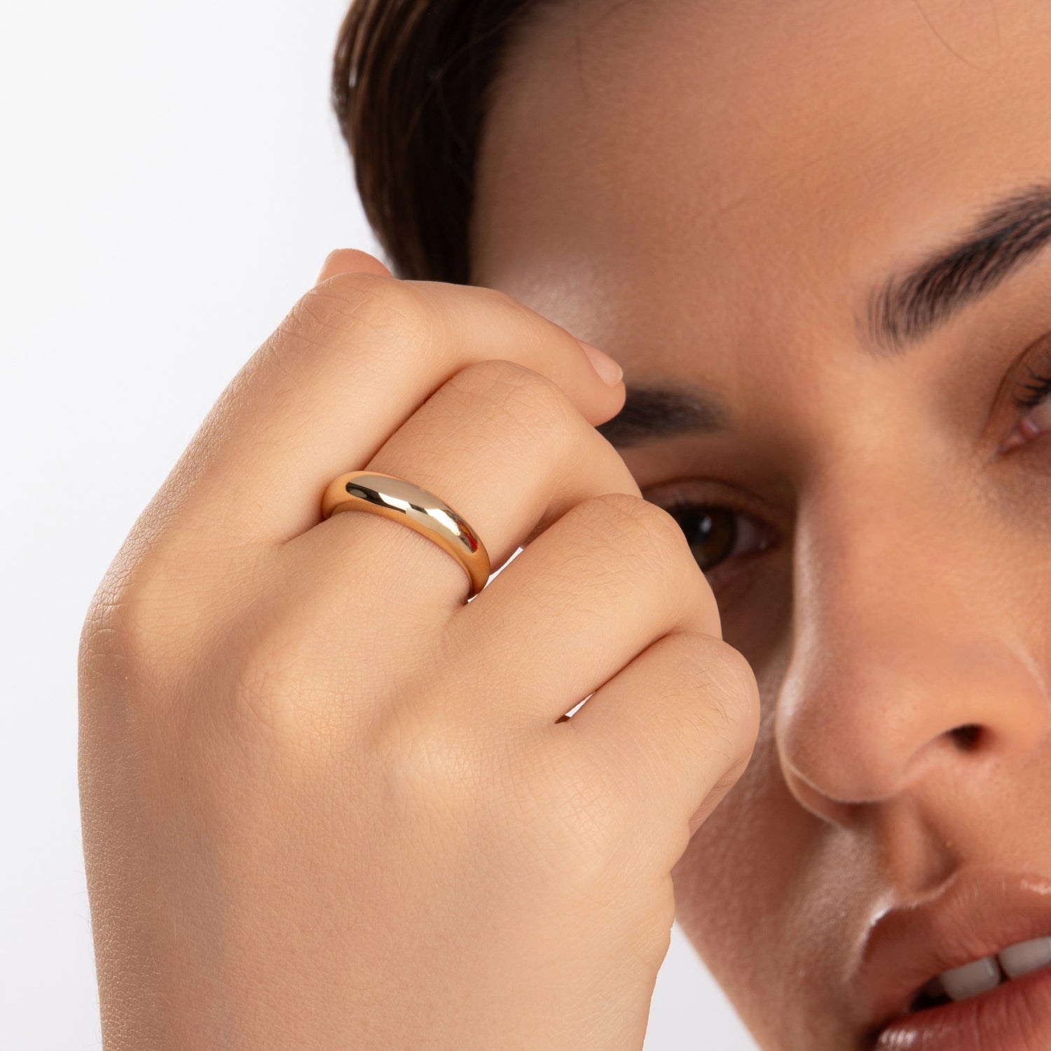 Classic Dome Ring - Narcissus