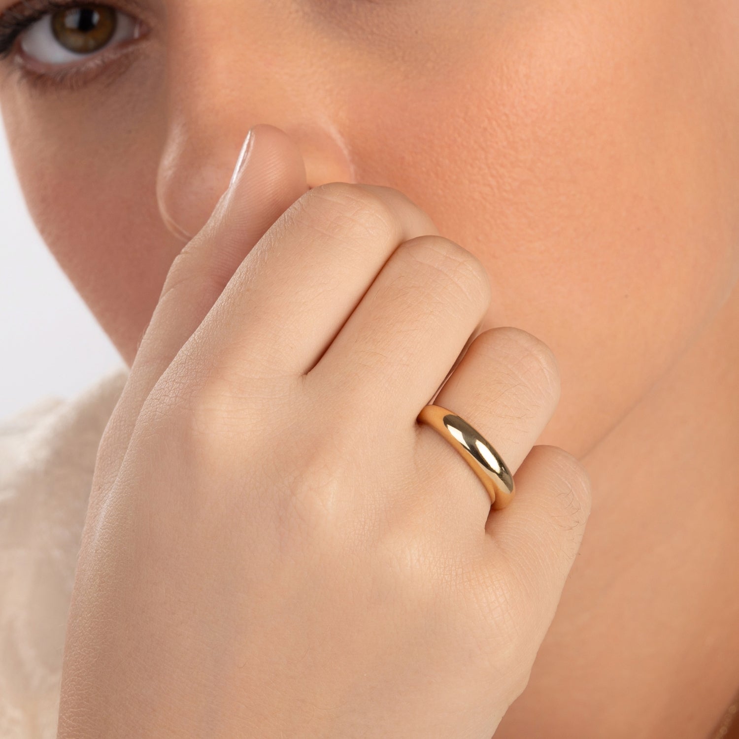 Classic Dome Ring - Narcissus