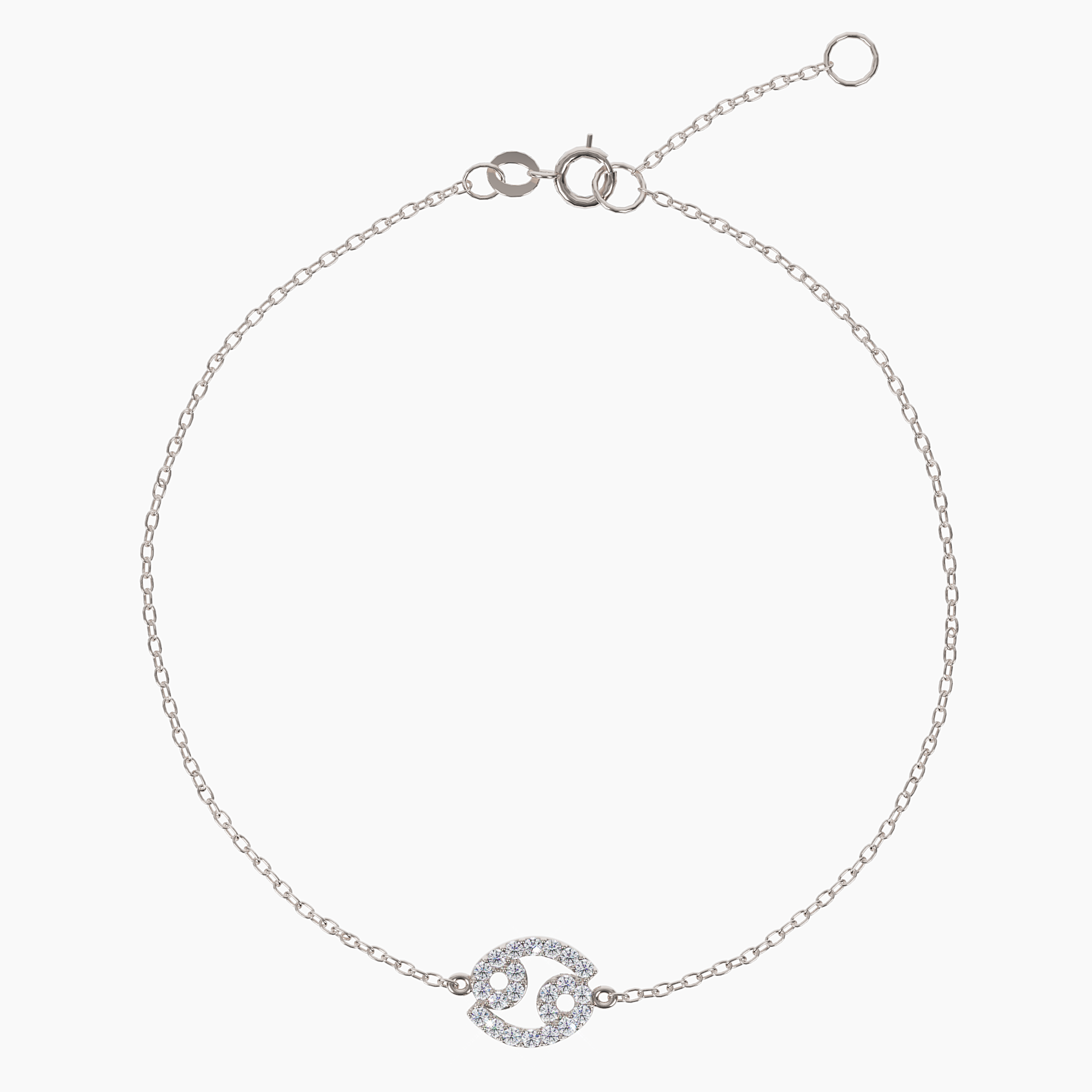 Diamond Zodiac Sign Bracelet - Narcissus