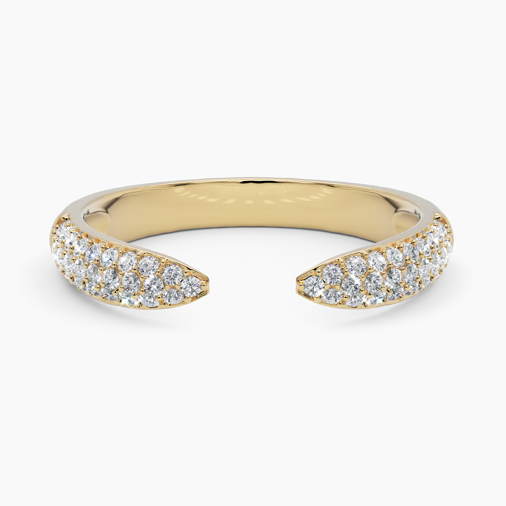 Diamond Claw Ring Narcissus