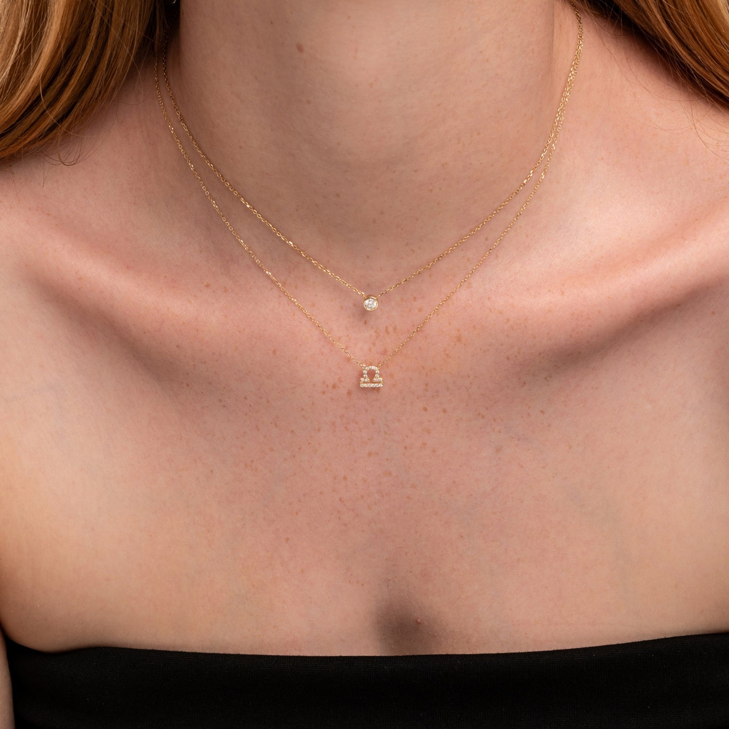 Everyday Elegance, Stacked - Shop Diamond Necklaces