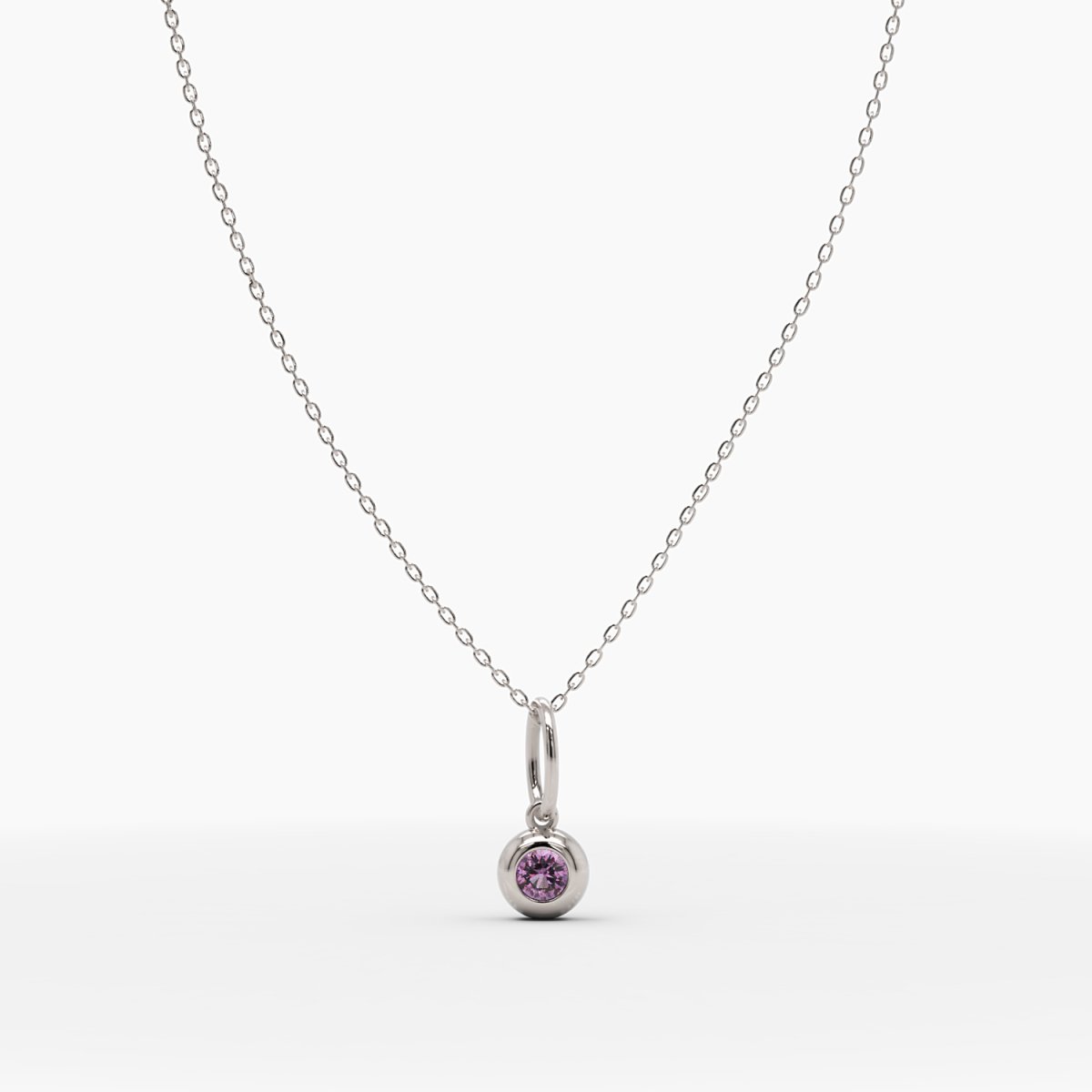 June Birthstone Alexandrite Necklace - Narcissus