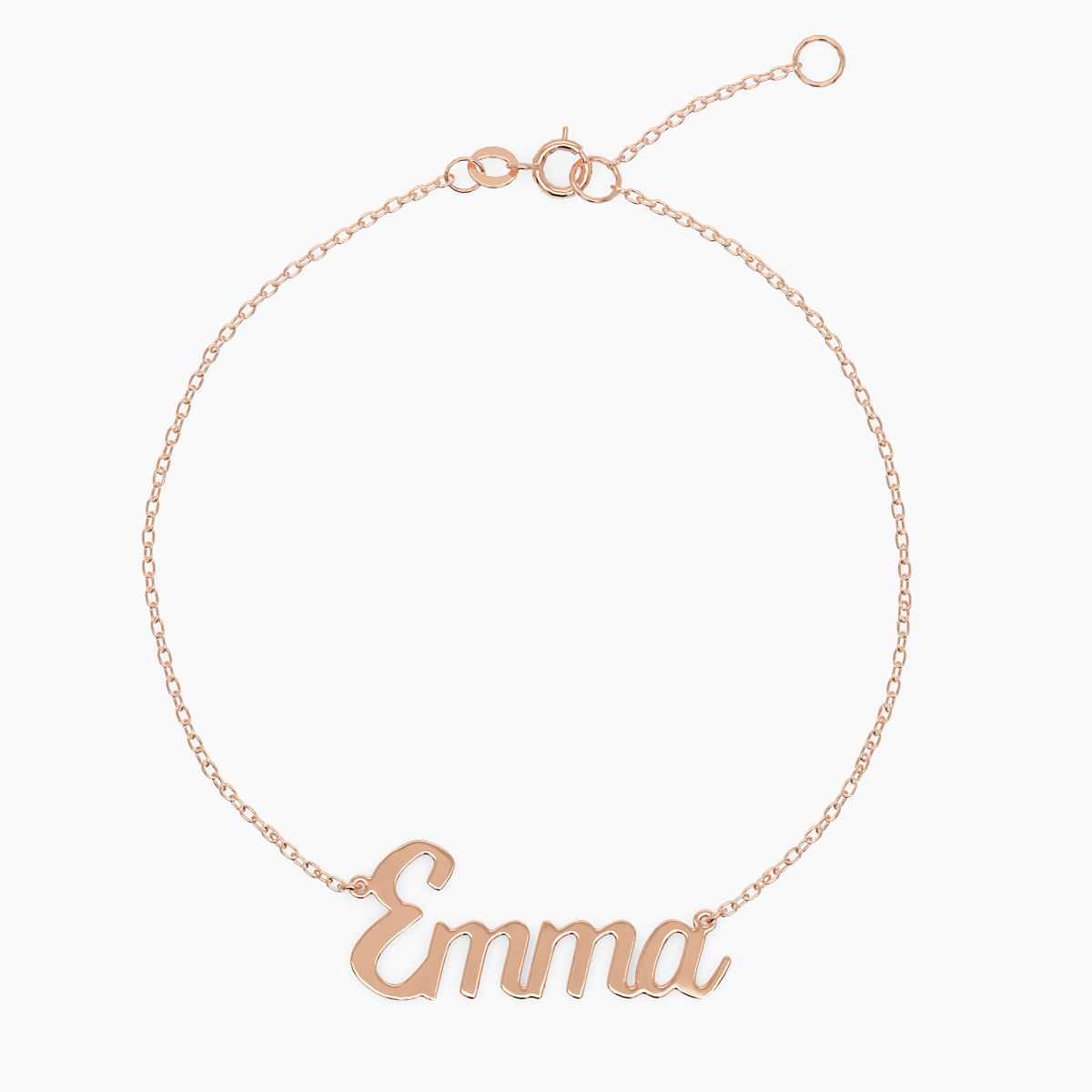 Personalized Gold Name Bracelet - Narcissus