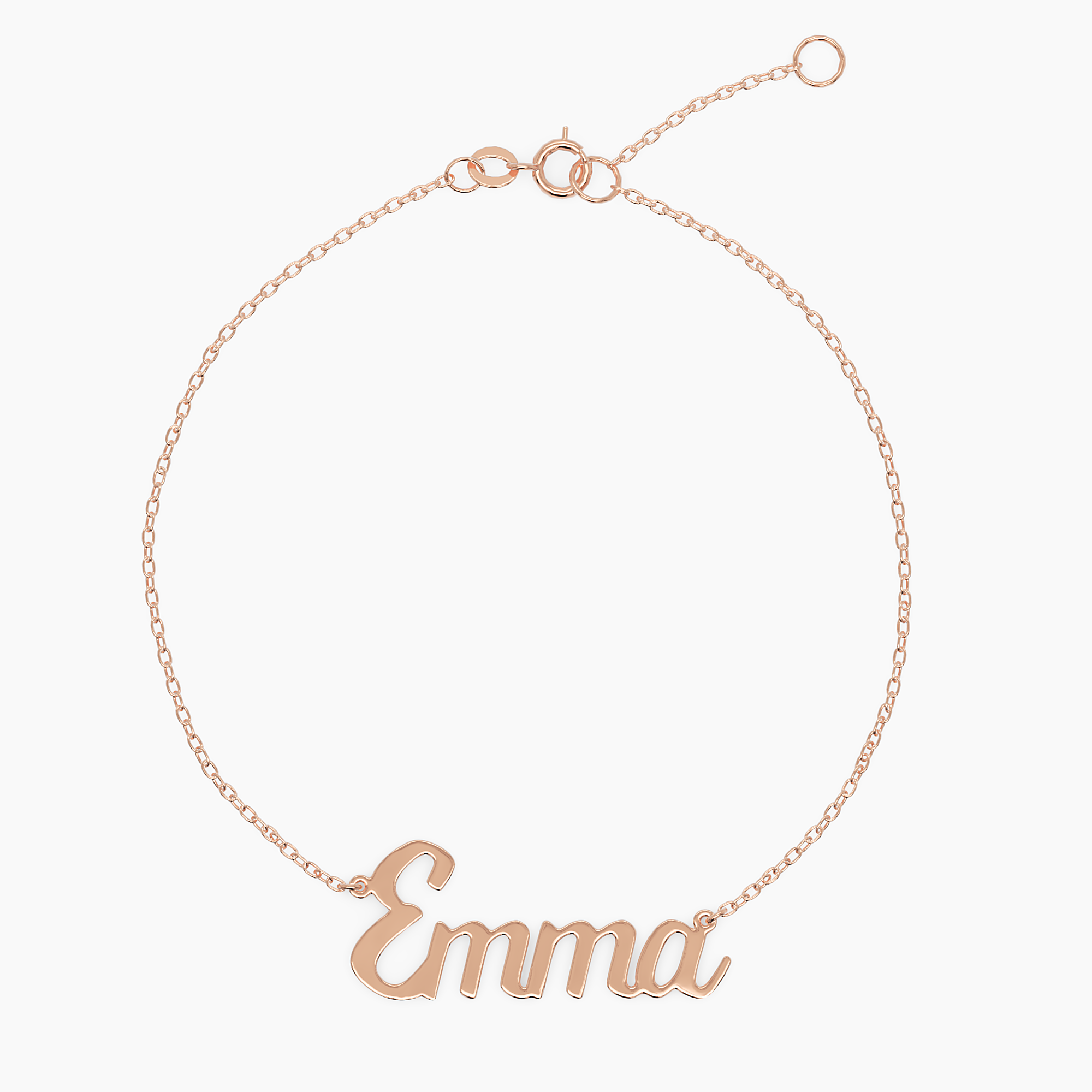 Personalized Gold Name Bracelet - Narcissus