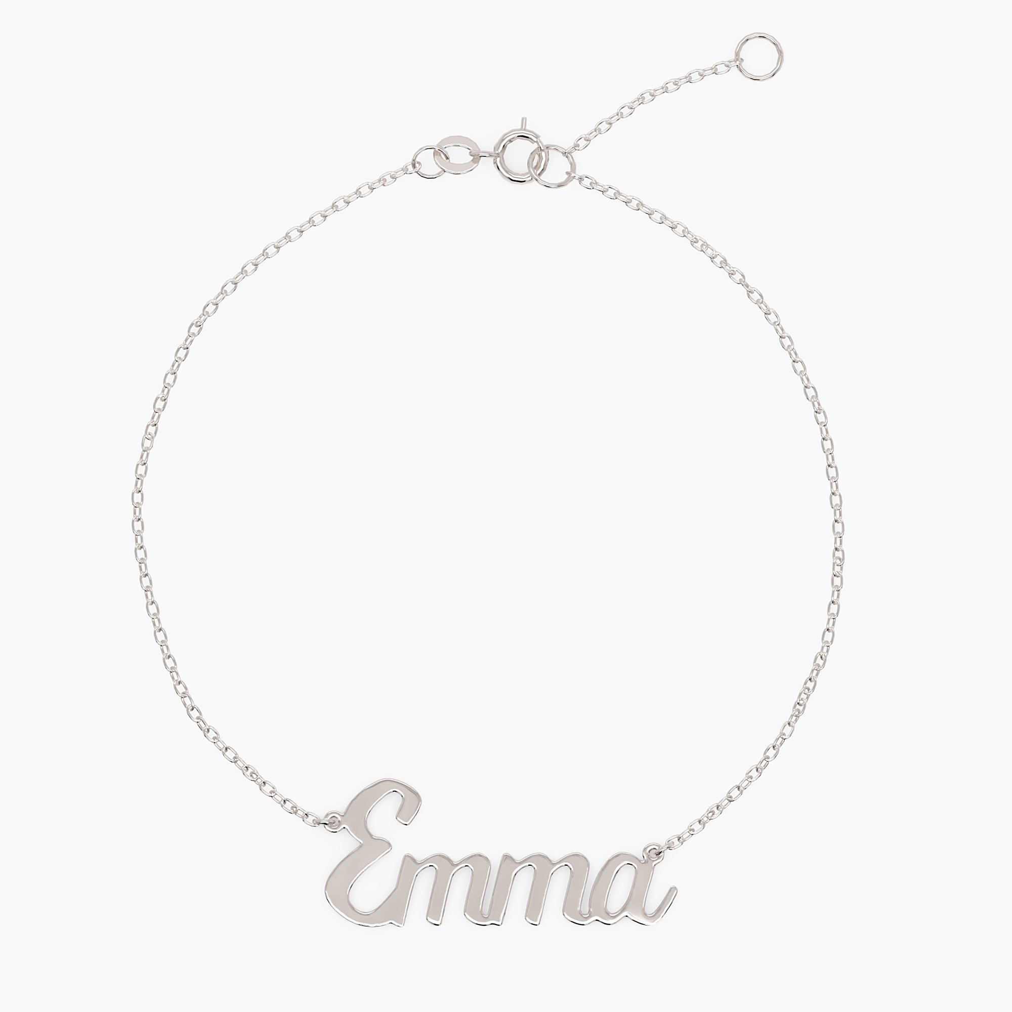 Personalized Gold Name Bracelet - Narcissus