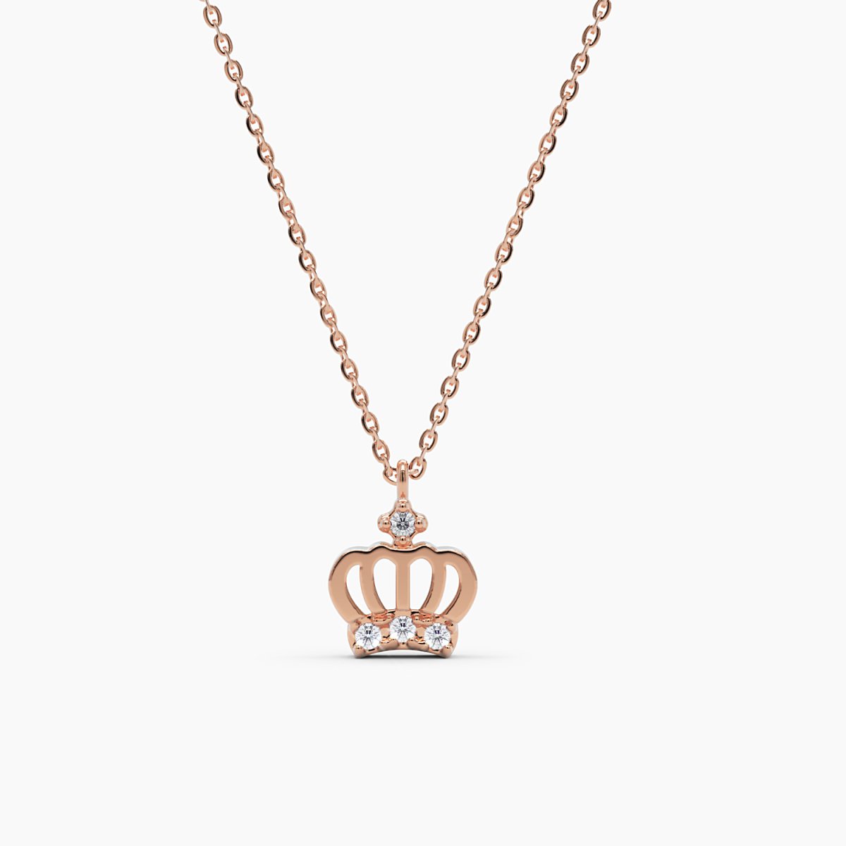 Diamond Crown Necklace - Narcissus