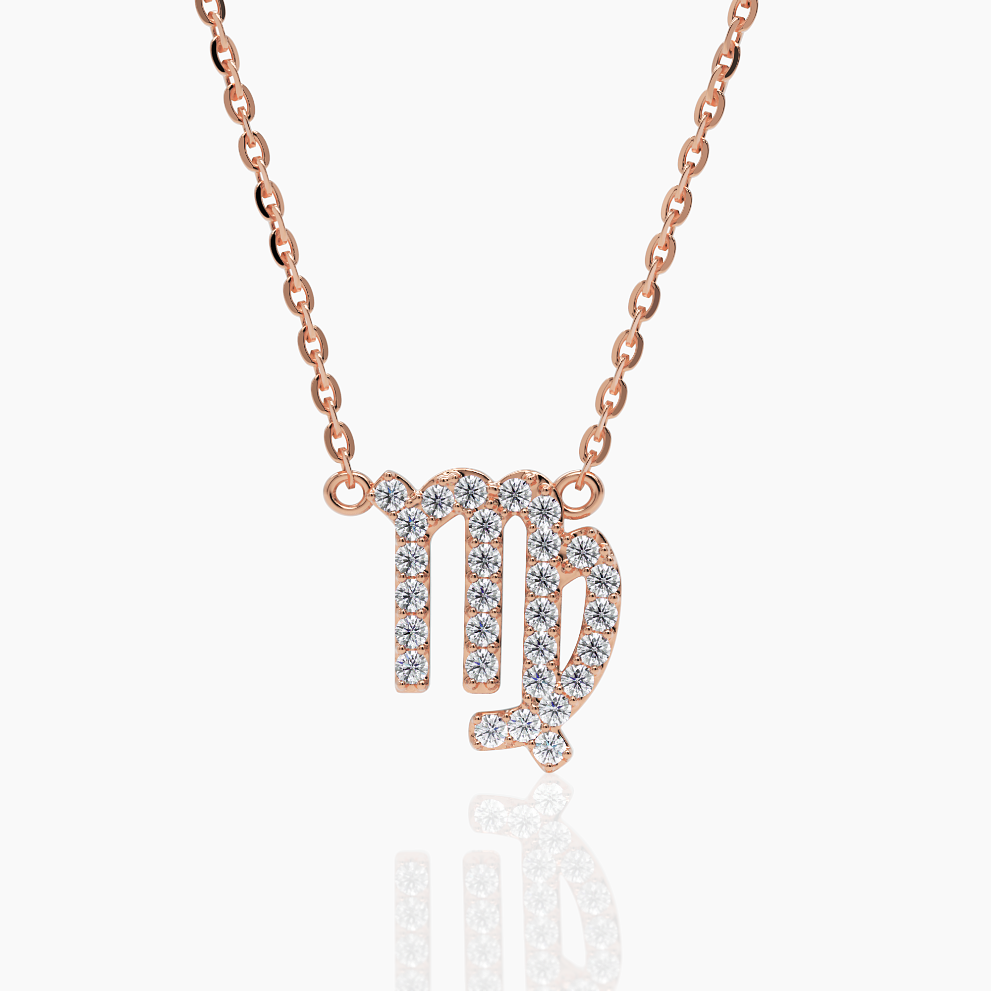 Diamond Zodiac Sign Necklace