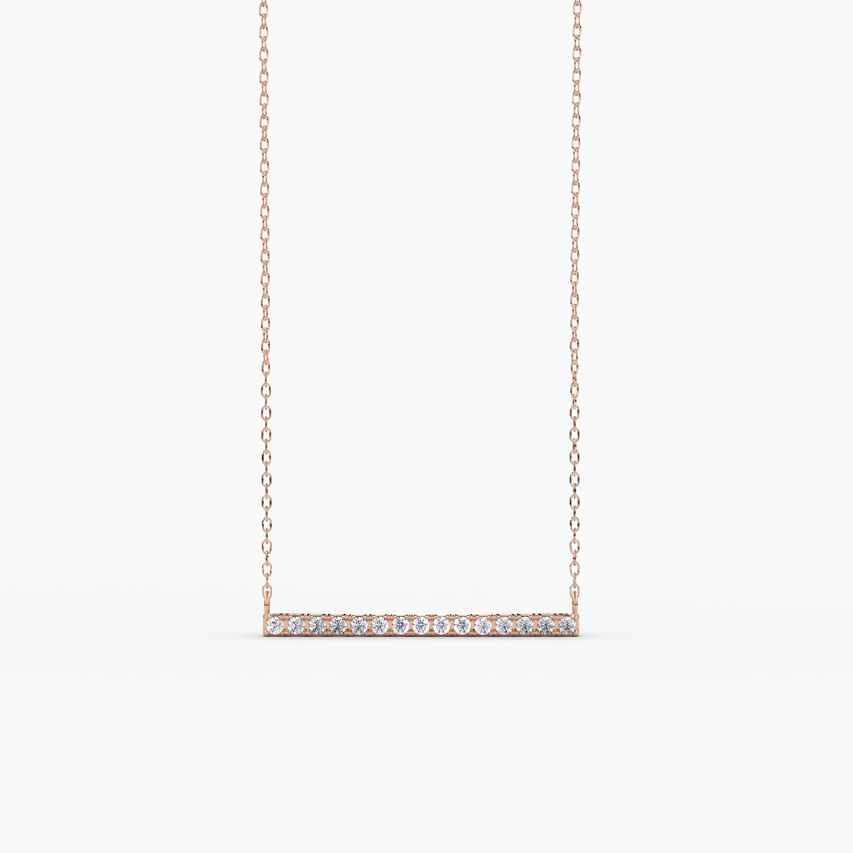 Diamond Bar Necklace - Narcissus