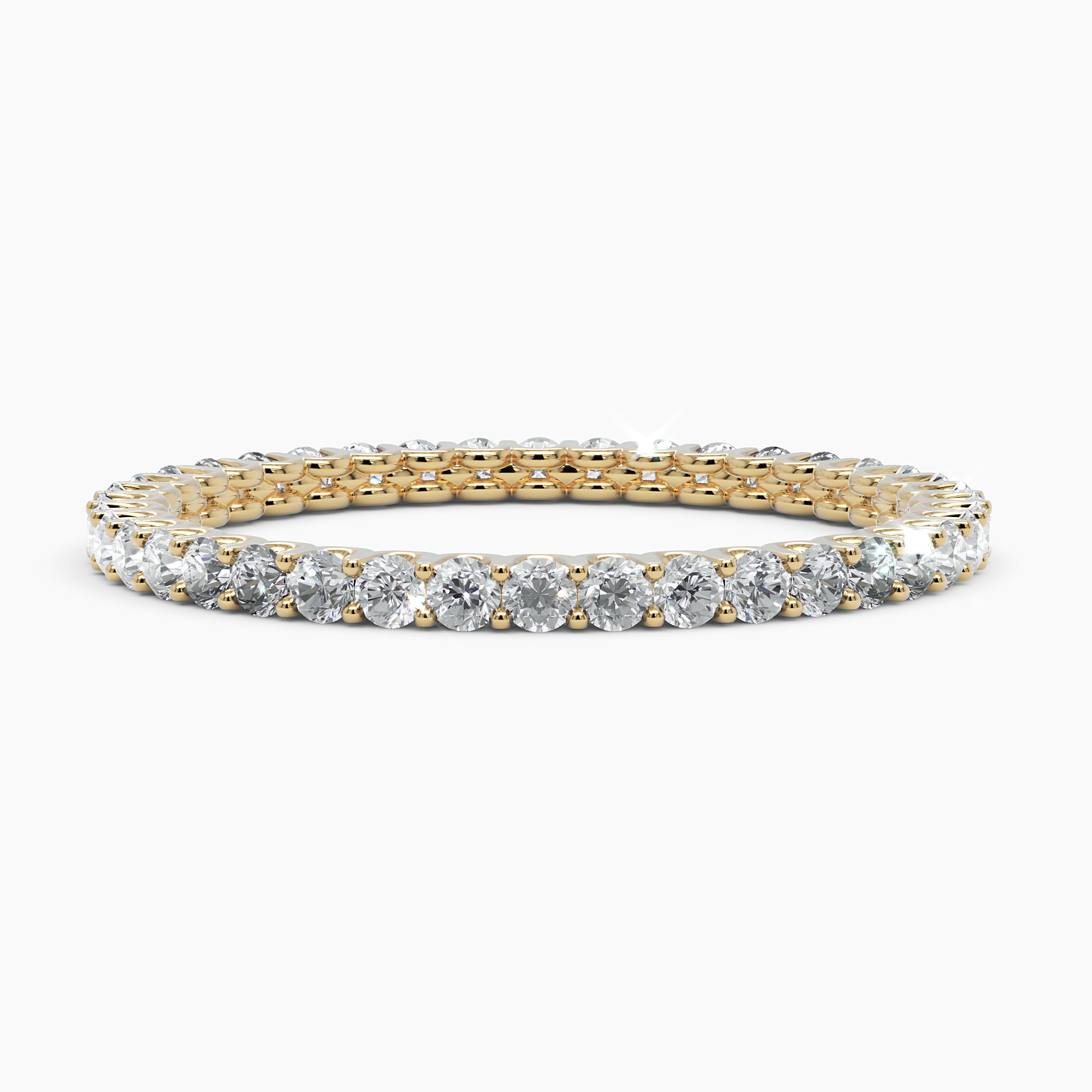 Round Diamond Eternity Ring 1.5mm - Narcissus