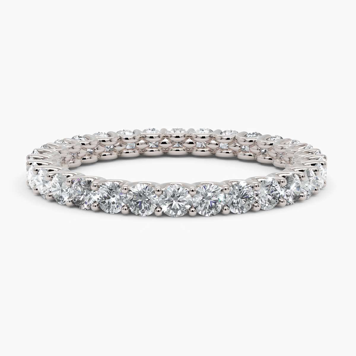 Round Diamond Eternity Ring 2.0mm - Narcissus