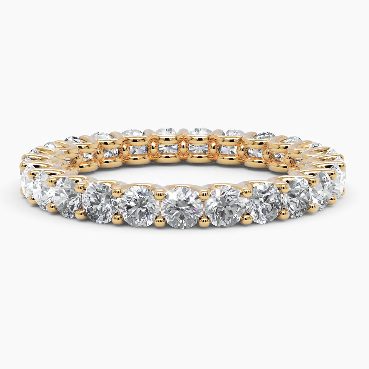 Round Diamond Eternity Ring 2.5mm - Narcissus