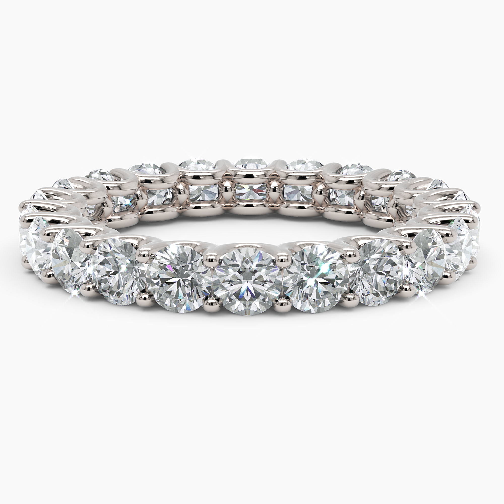 Round Diamond Eternity Ring 3.0mm - Narcissus