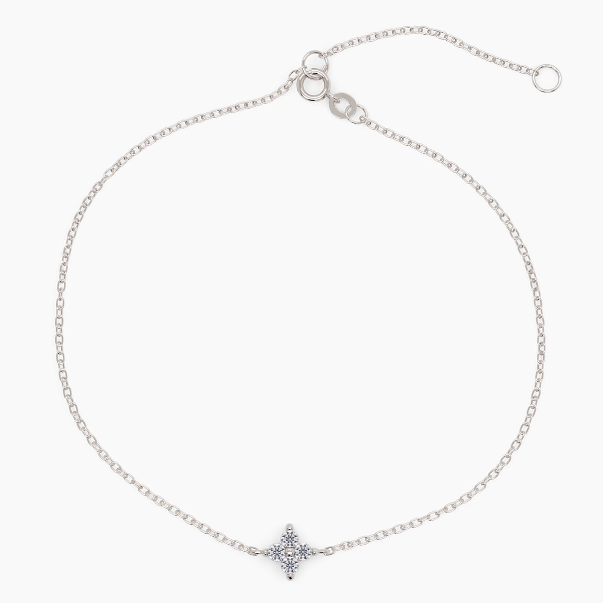 Diamond Flower Bracelet - Narcissus