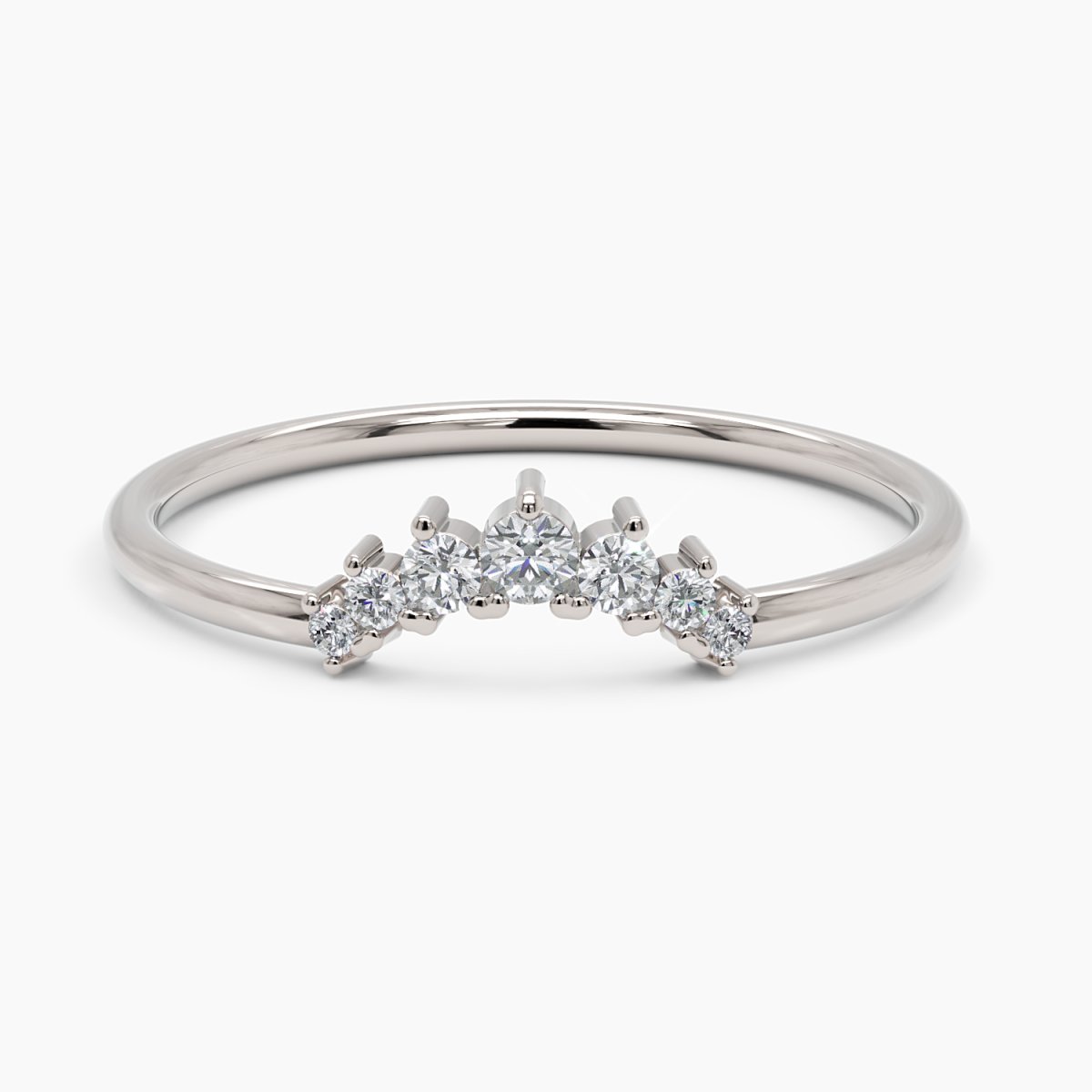 Seven Stone Diamond Ring - Narcissus