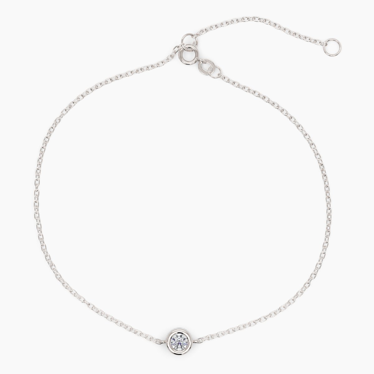 Diamond Bezel Bracelet - Narcissus