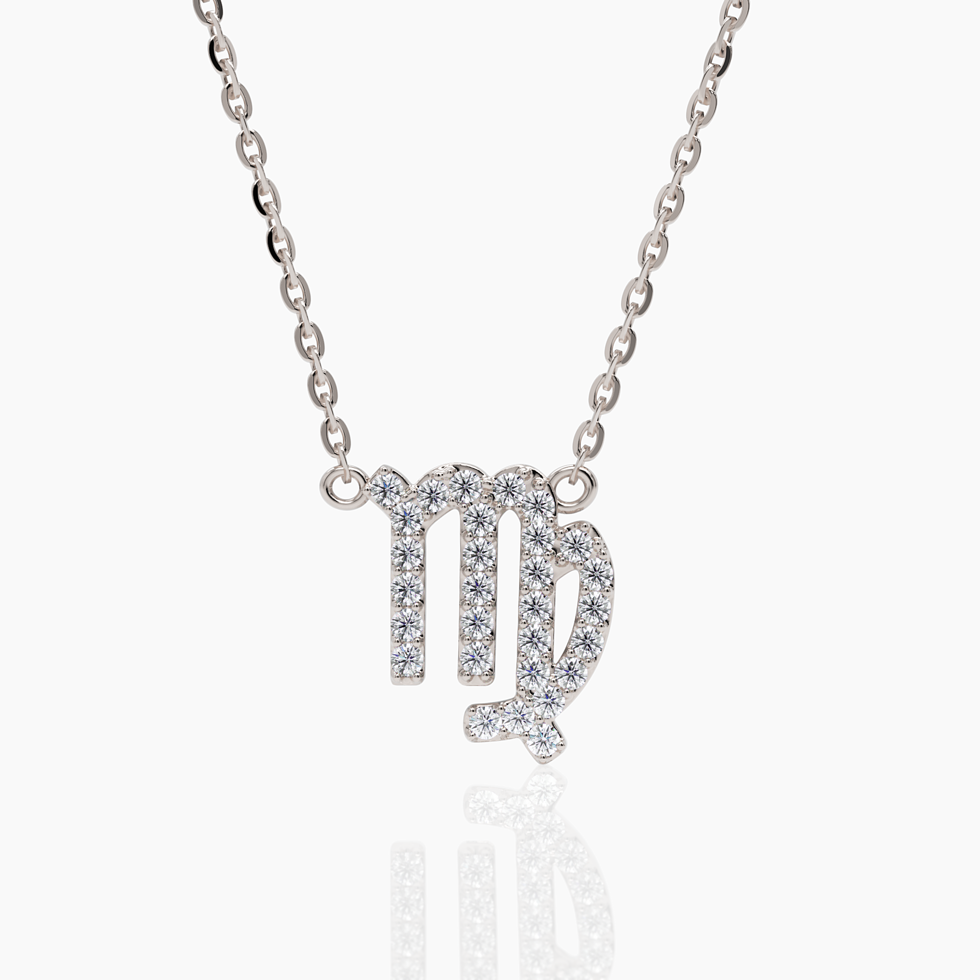 Diamond Zodiac Sign Necklace