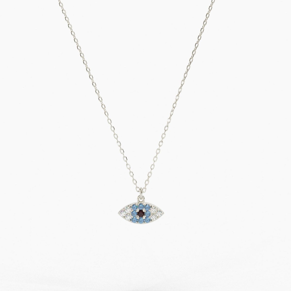 Two Sided Evil Eye Necklace - Narcissus