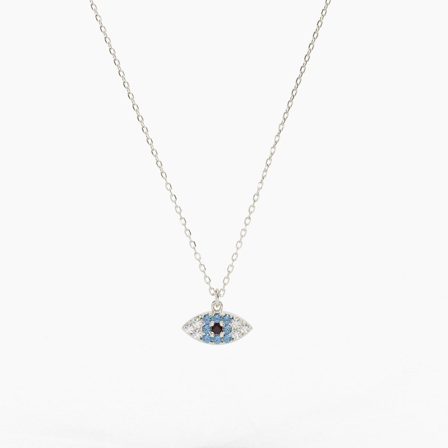 Two Sided Evil Eye Necklace