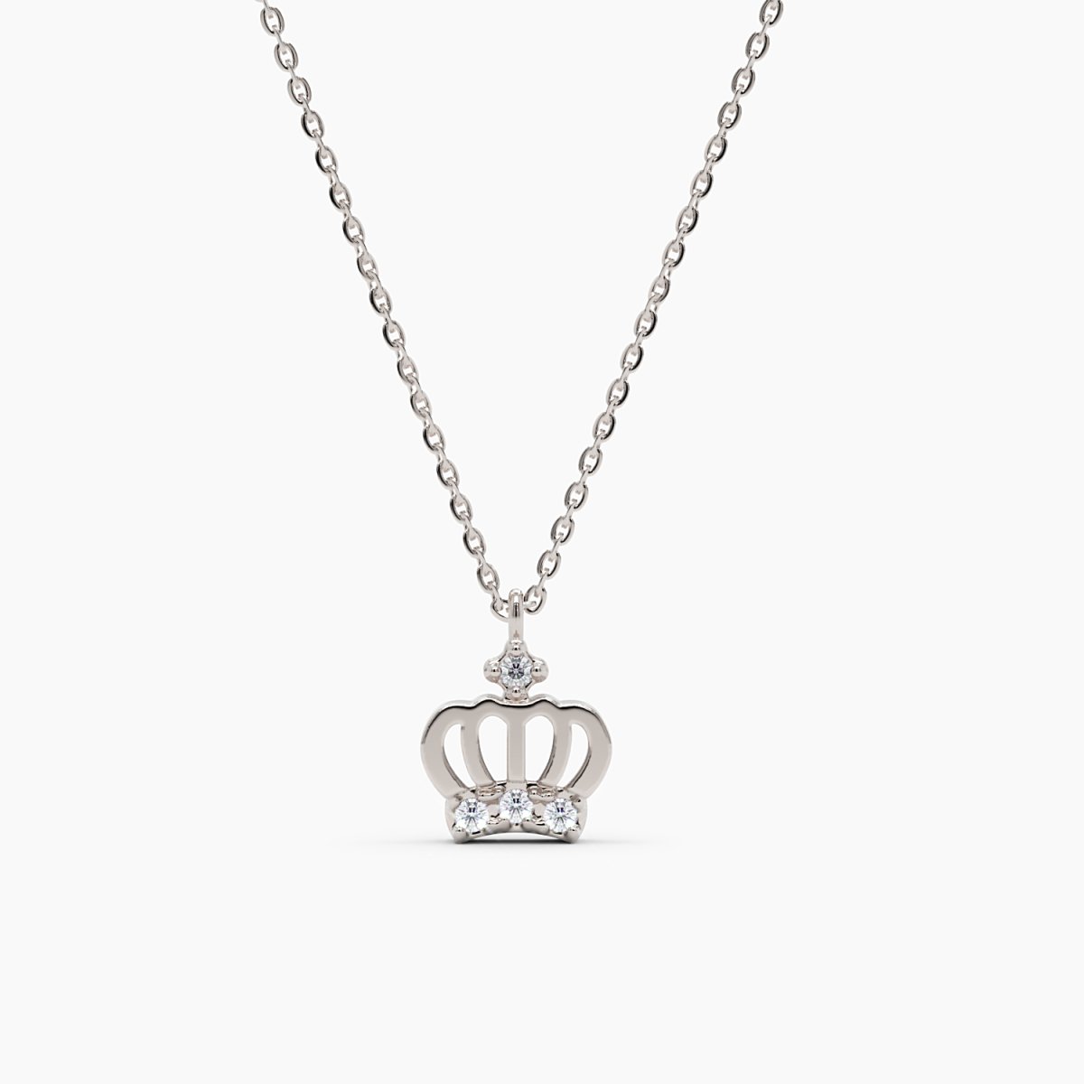 Diamond Crown Necklace - Narcissus