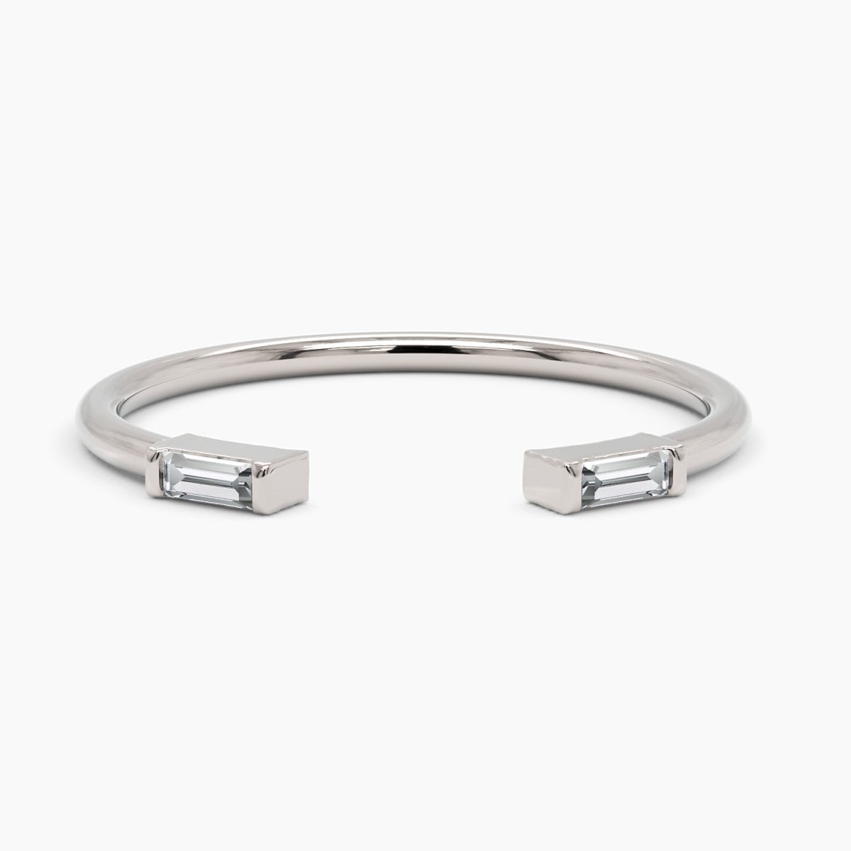 Duo Baguette Diamond Ring - Narcissus