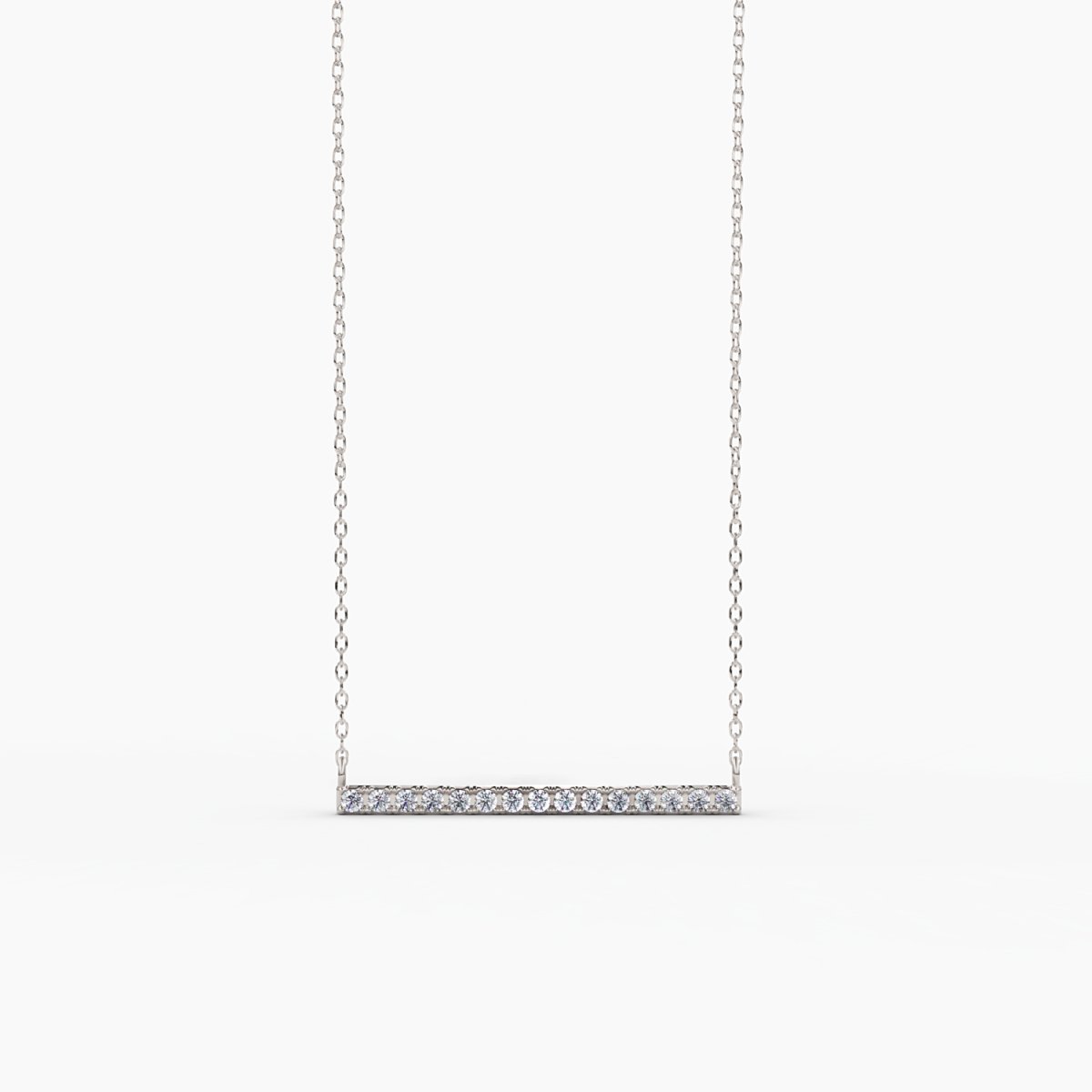 Diamond Bar Necklace - Narcissus