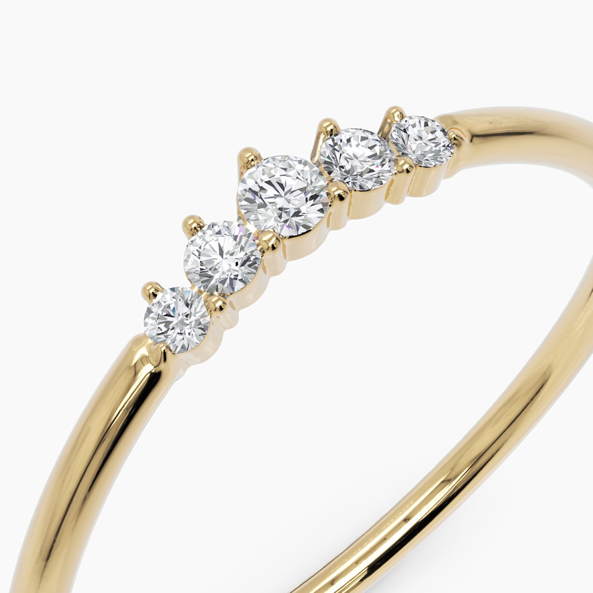 Eternity Diamond Wedding Band - Narcissus