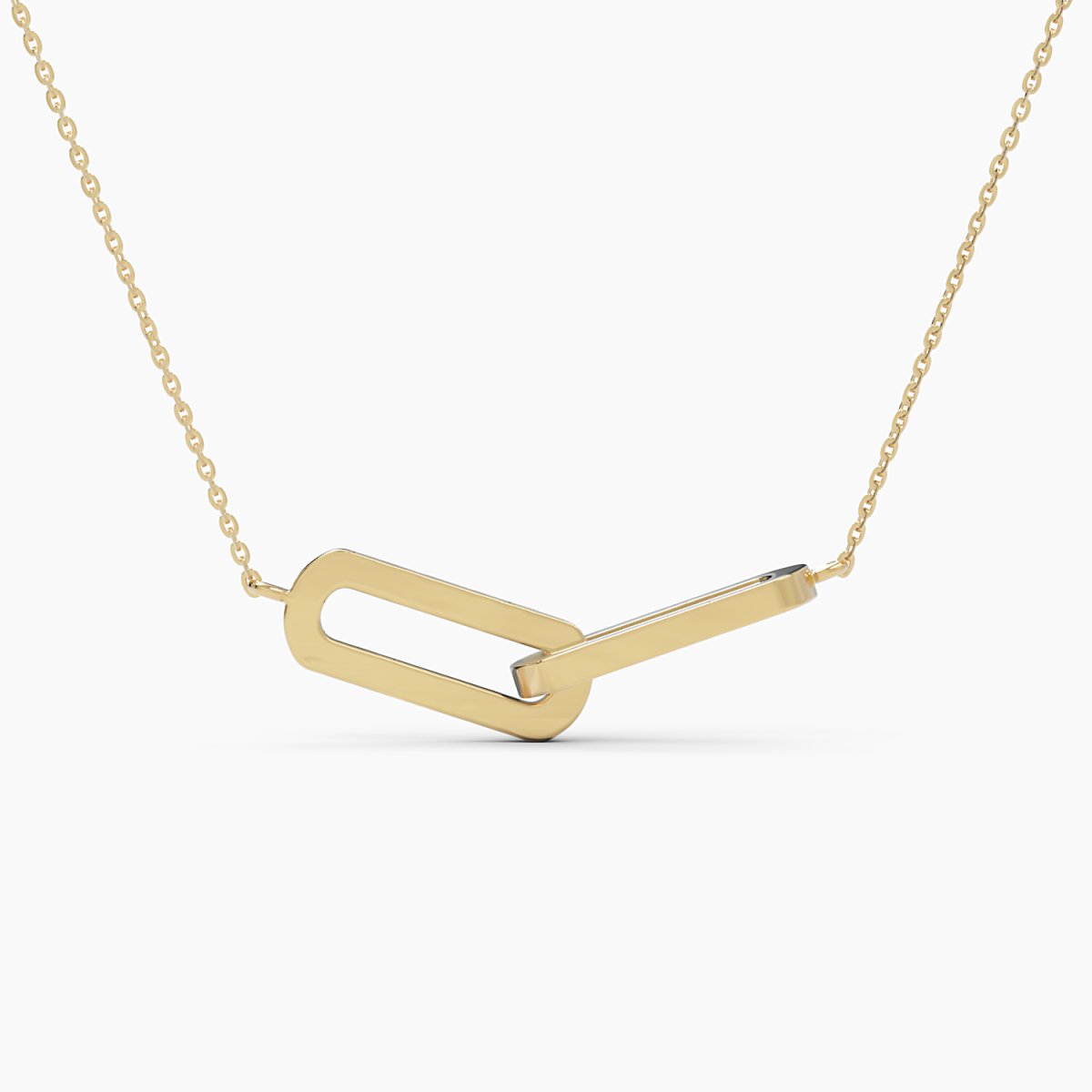 Infinity Interlinked Diamond Necklace - Narcissus