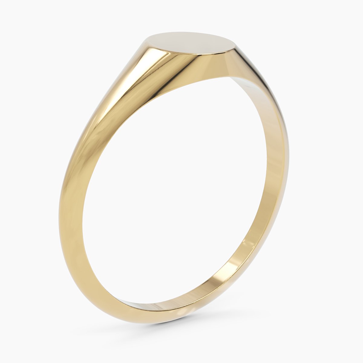 Small Signet Ring - Narcissus