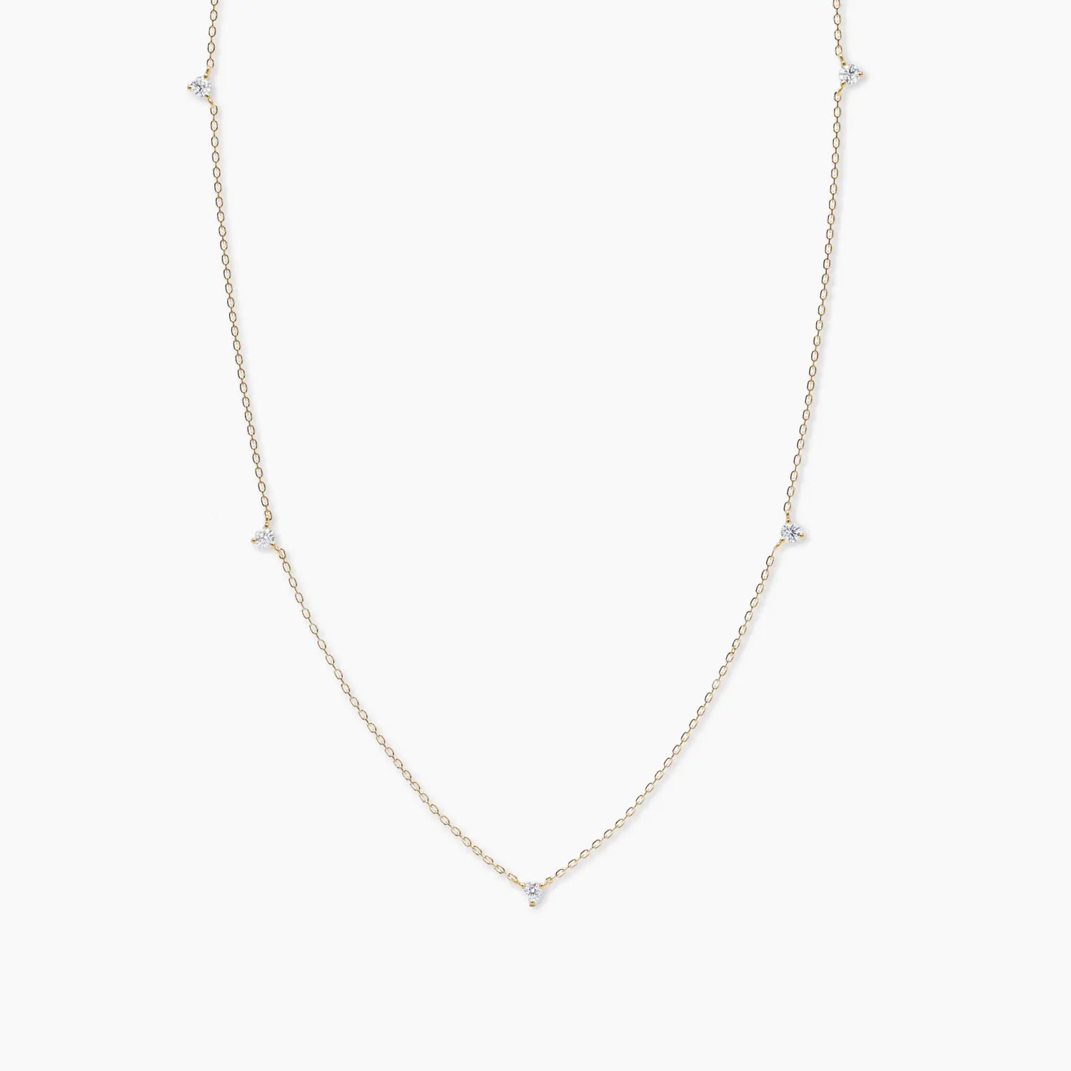 Diamond By The Yard Necklace