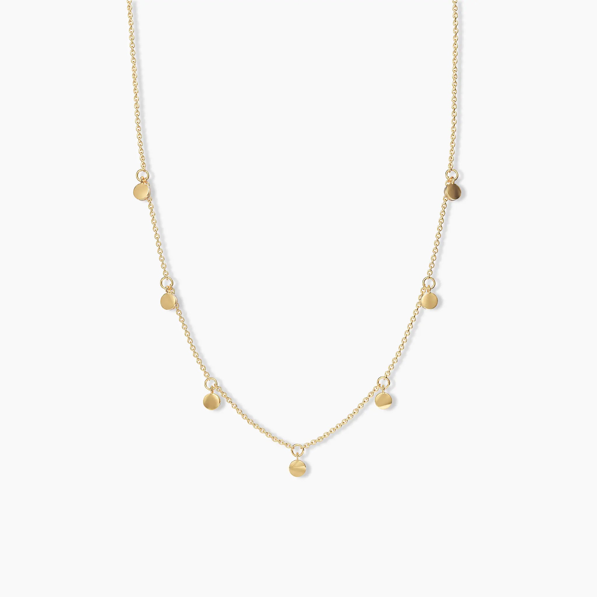 Dot Chain Necklace - Narcissus