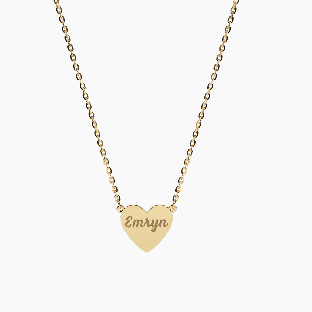 Multi - Heart Engravable Necklace - Narcissus