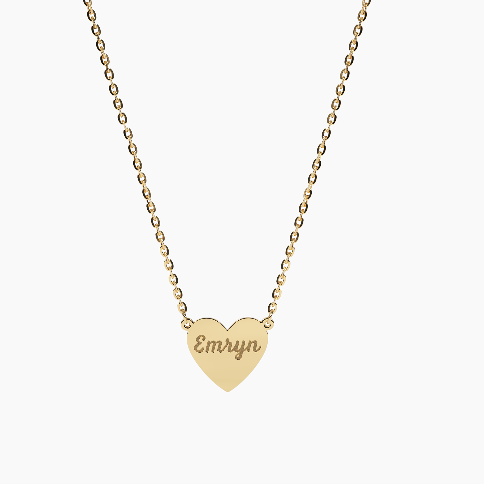 Multi-Heart Engravable Necklace - Narcissus