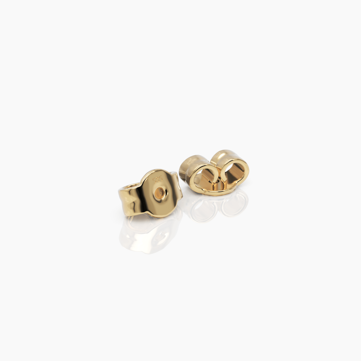 Diamond Stud Earrings - Narcissus