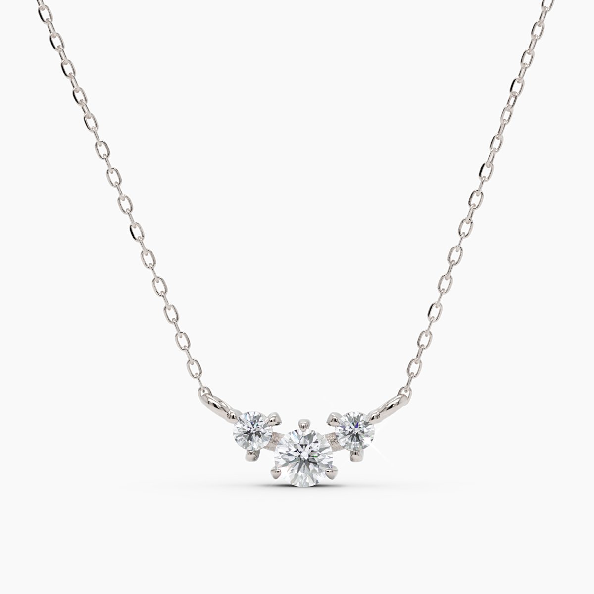 Trio Diamond Necklace - Narcissus