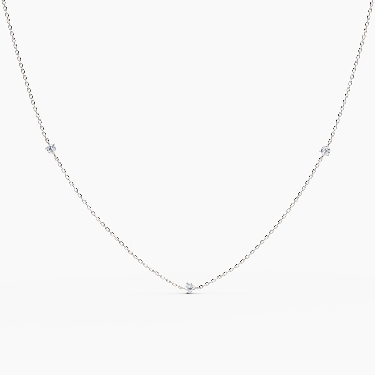 Tiny Diamond Necklace - Narcissus