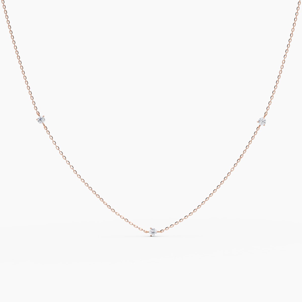 Tiny Diamond Necklace - Narcissus