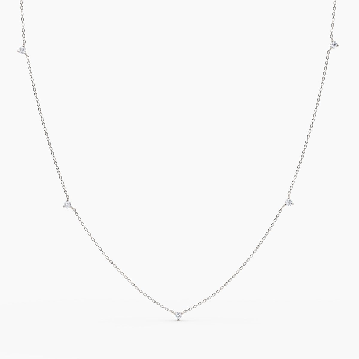 Diamond by the Yard Necklace - Narcissus