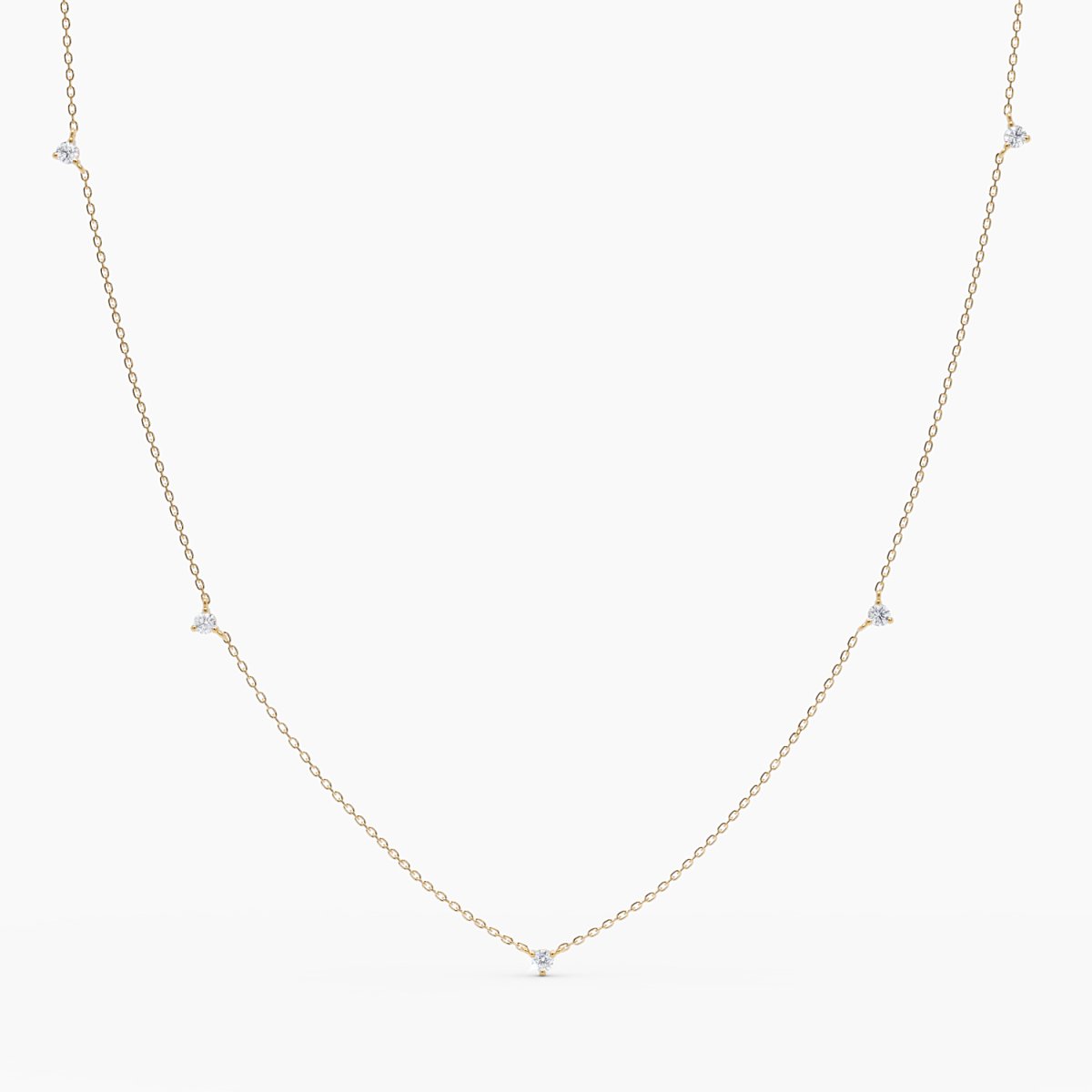 Diamond by the Yard Necklace - Narcissus